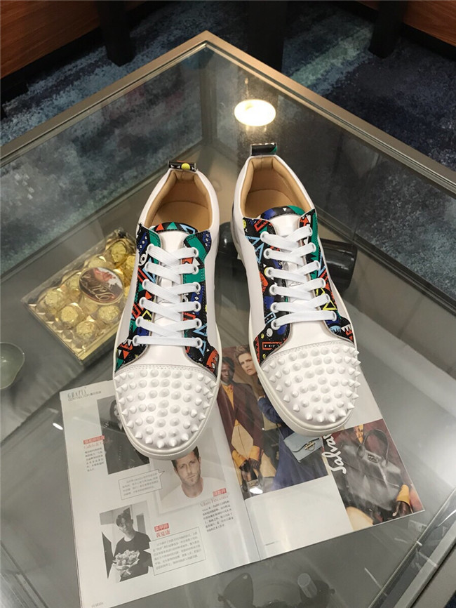 Chirstian Louboutin CL Low Rivet Casual Shoes 003