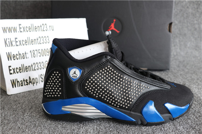 Supreme x Air Jordan 14 Retro Black Blue