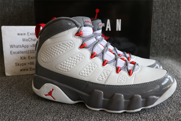 Nike Air Jordan 9 Grey White