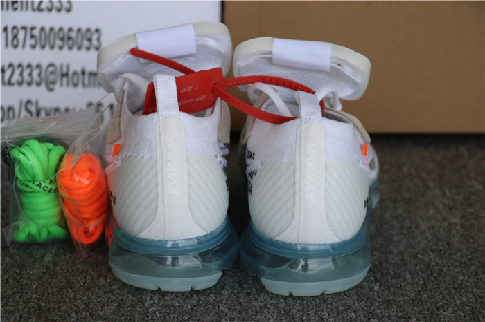 Authentic Off White X Nike Air Vapormax White GS