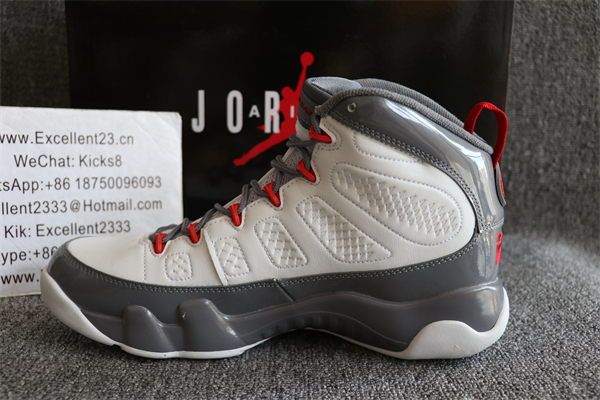 Nike Air Jordan 9 Grey White