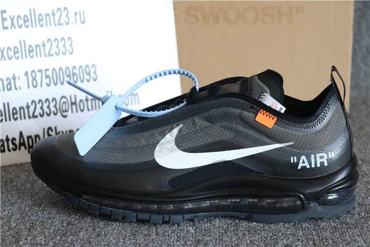 2018 Off White X Nike Air Max 97S OG Black