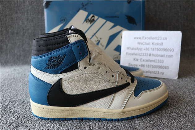 Travis Scott x Nike Air Jordan 1 High Blue