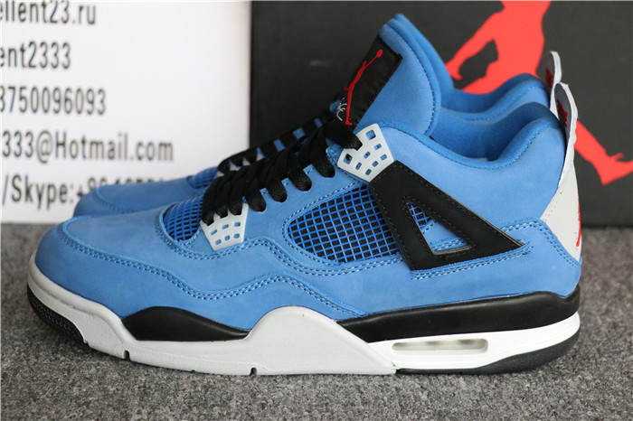 2018 Authentic Nike Air Jordan 4 Retro Eminem Blue