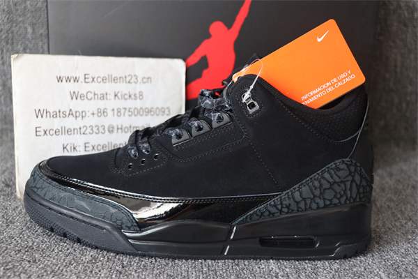 Nike Air Jordan 3 Black Cat