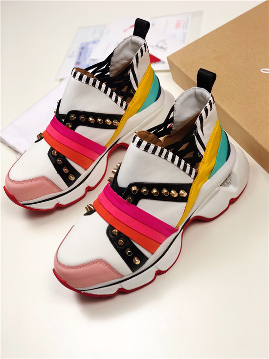Chirstian Louboutin CL Low Rivet Casual Shoes 051