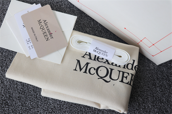 Alexander McQueen White Purple