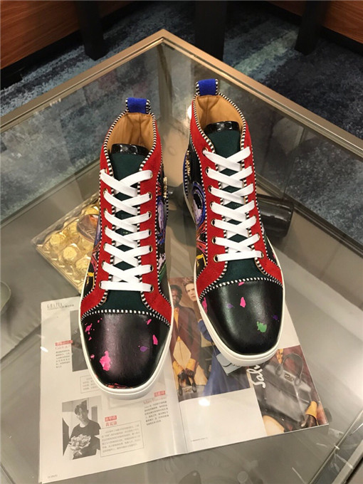 Chirstian Louboutin CL High Rivet Casual Shoes 018
