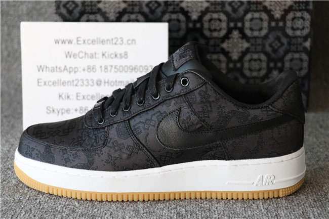CLOT x fragment design x Nike Air Force 1