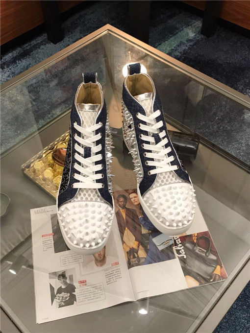 Chirstian Louboutin CL High Rivet Casual Shoes 002