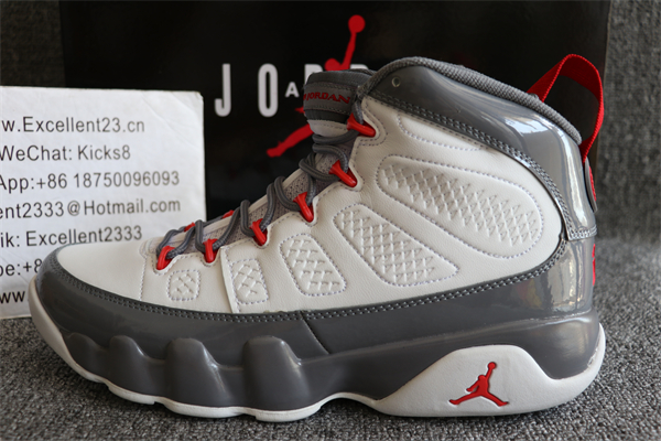 Nike Air Jordan 9 Grey White