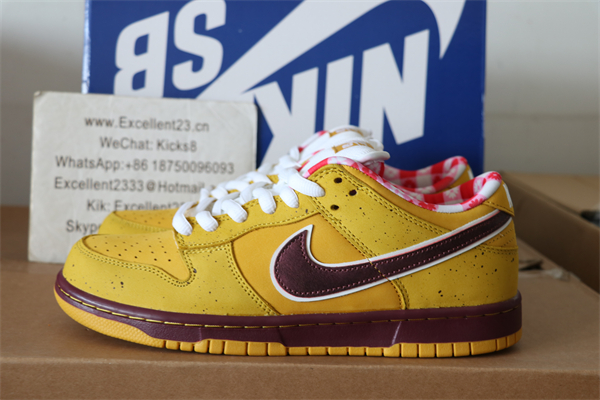Nike SB DUNK Low Lobster Yellow