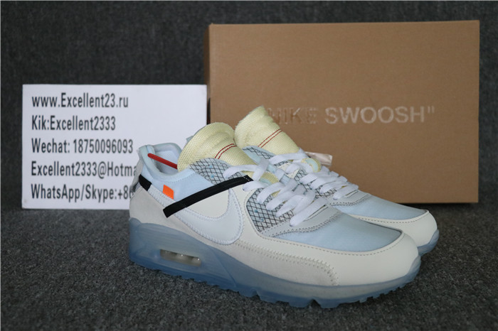 Authentic Off White X Nike Air Max 90 GS