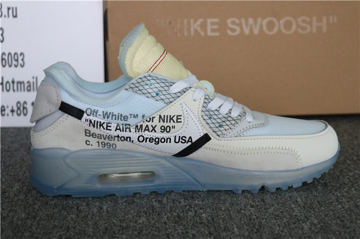 Authentic Off White X Nike Air Max 90 GS