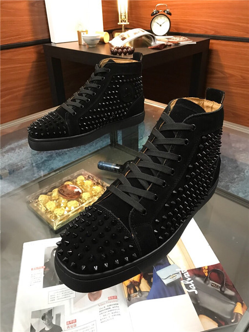 Chirstian Louboutin CL High Rivet Casual Shoes 025