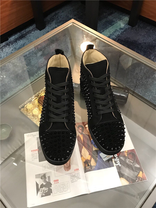 Chirstian Louboutin CL High Rivet Casual Shoes 013