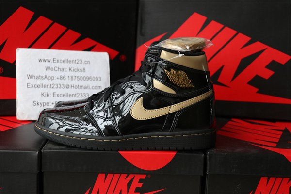 Nike Air Jordan 1 Retro Black Gold 2020