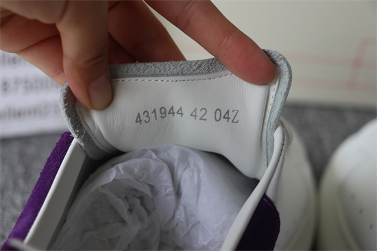 Alexander McQueen White Purple