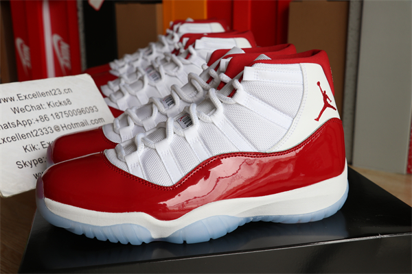 Nike Air Jordn 11 Cherry Red