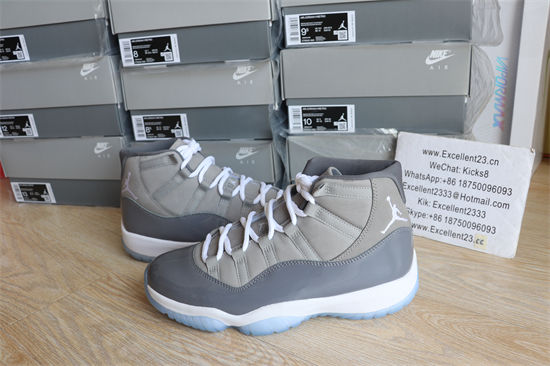 2021 Nike Air Jordan 11 High OG Cool Grey