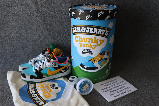 Nike SB Dunk Ben And Jerry (with ice cream box)