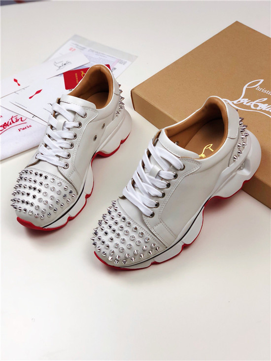 Chirstian Louboutin CL Low Rivet Casual Shoes 050