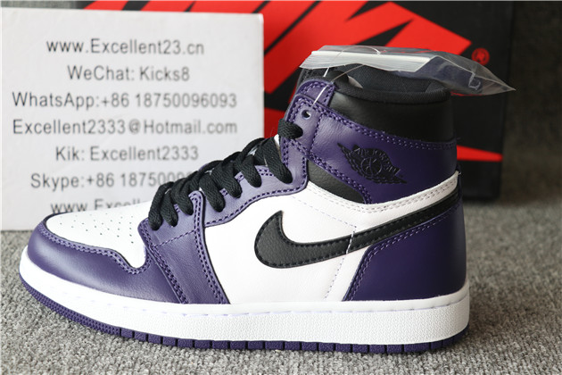 Nike Air Jordan 1 Court Purple GS