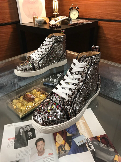 Chirstian Louboutin CL High Rivet Casual Shoes 027