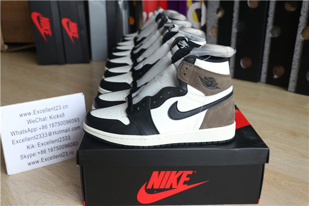 GS Nike Air Jordan 1 Retro Black Mocha