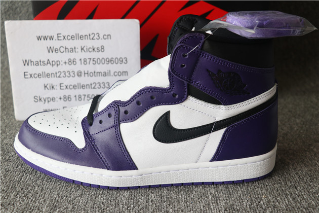 Nike Air Jordan 1 Court Purple