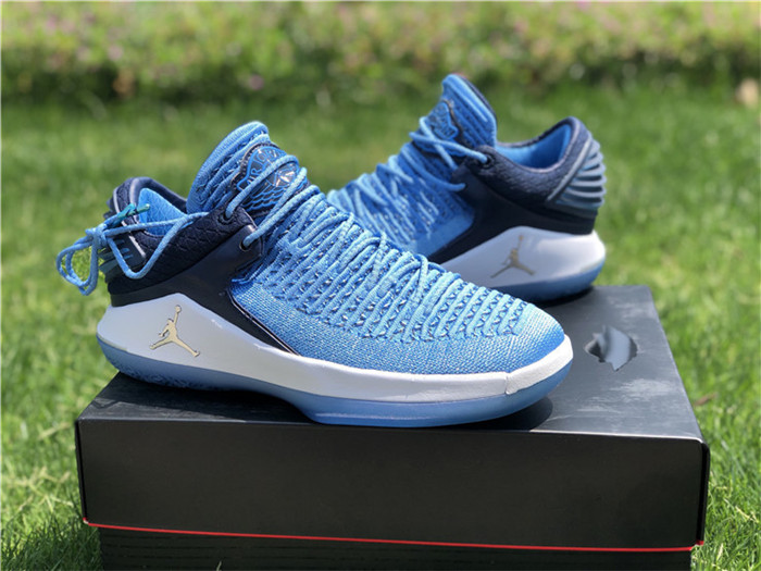 Authentic Nike Air Jordan 32 Low Blue And Black