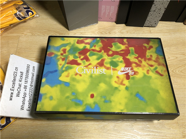 Civilist x Nike Dunk Low Pro SB QSThermography