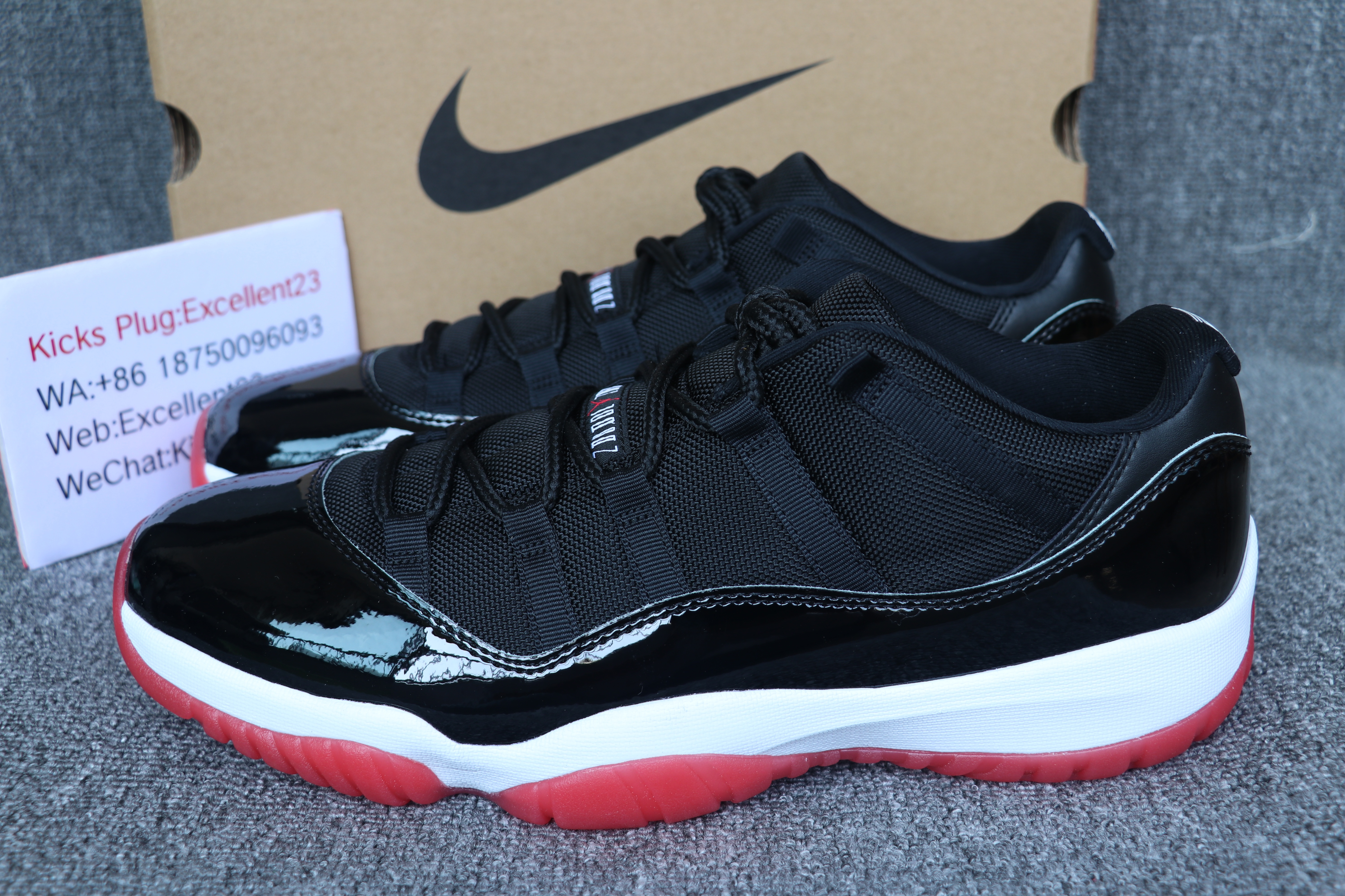 Nike Air Jordan 11 Low Bred 2025