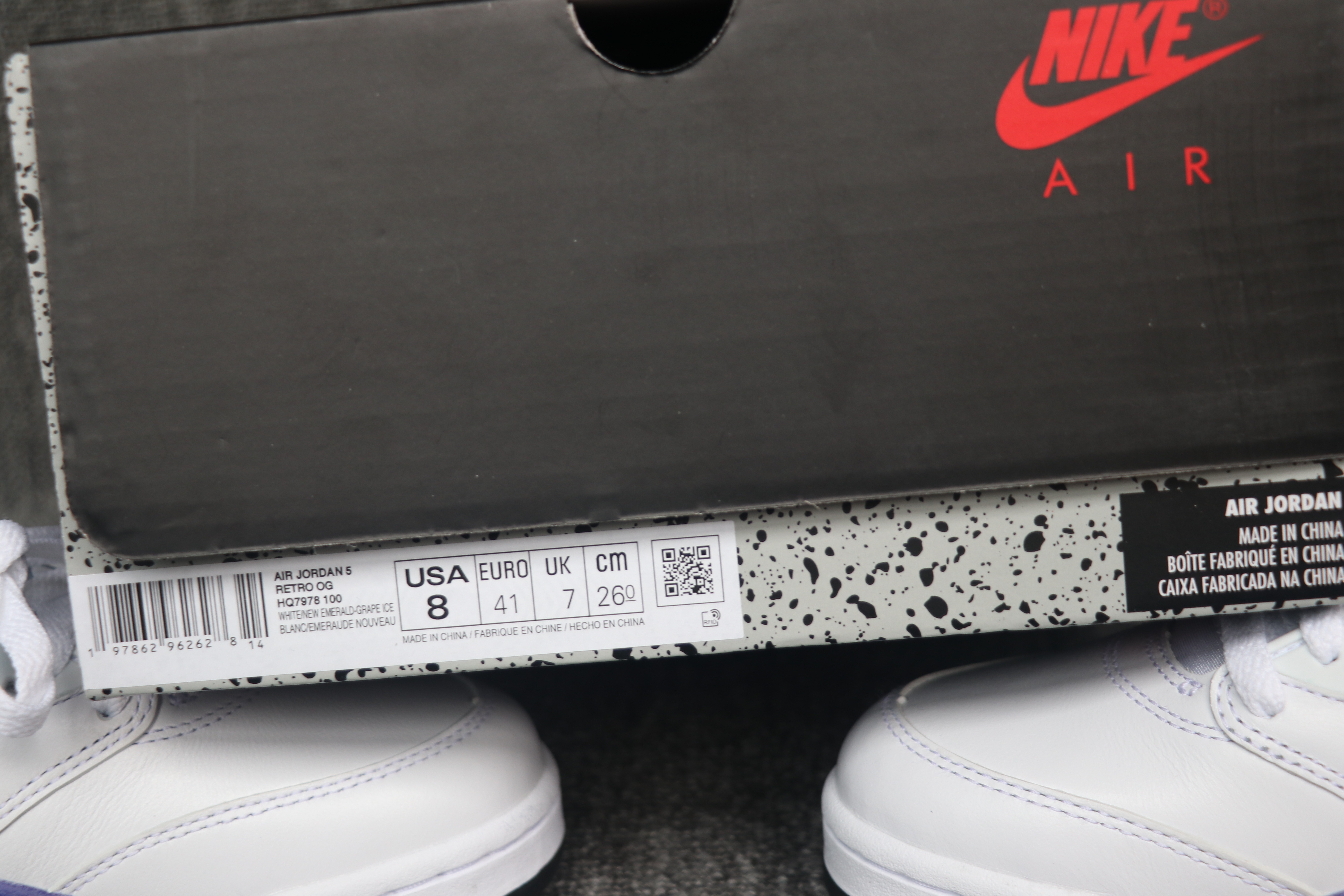 Nike Air Jordan 5 Retro Grapes