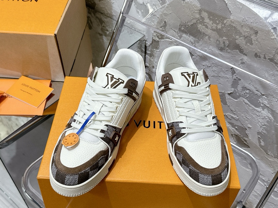 LV Trainer shoes