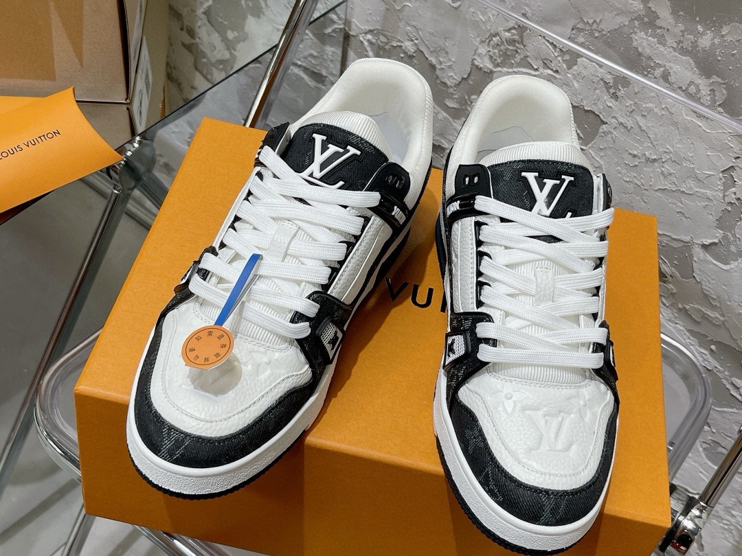 LV Trainer shoes