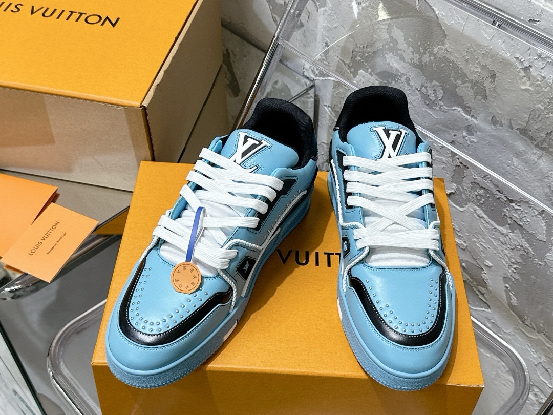 LV Trainer shoes