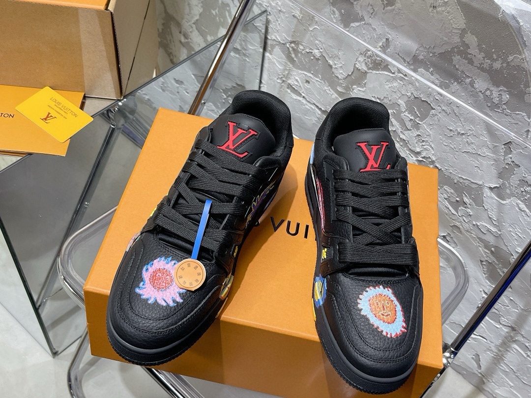 LV Trainer shoes