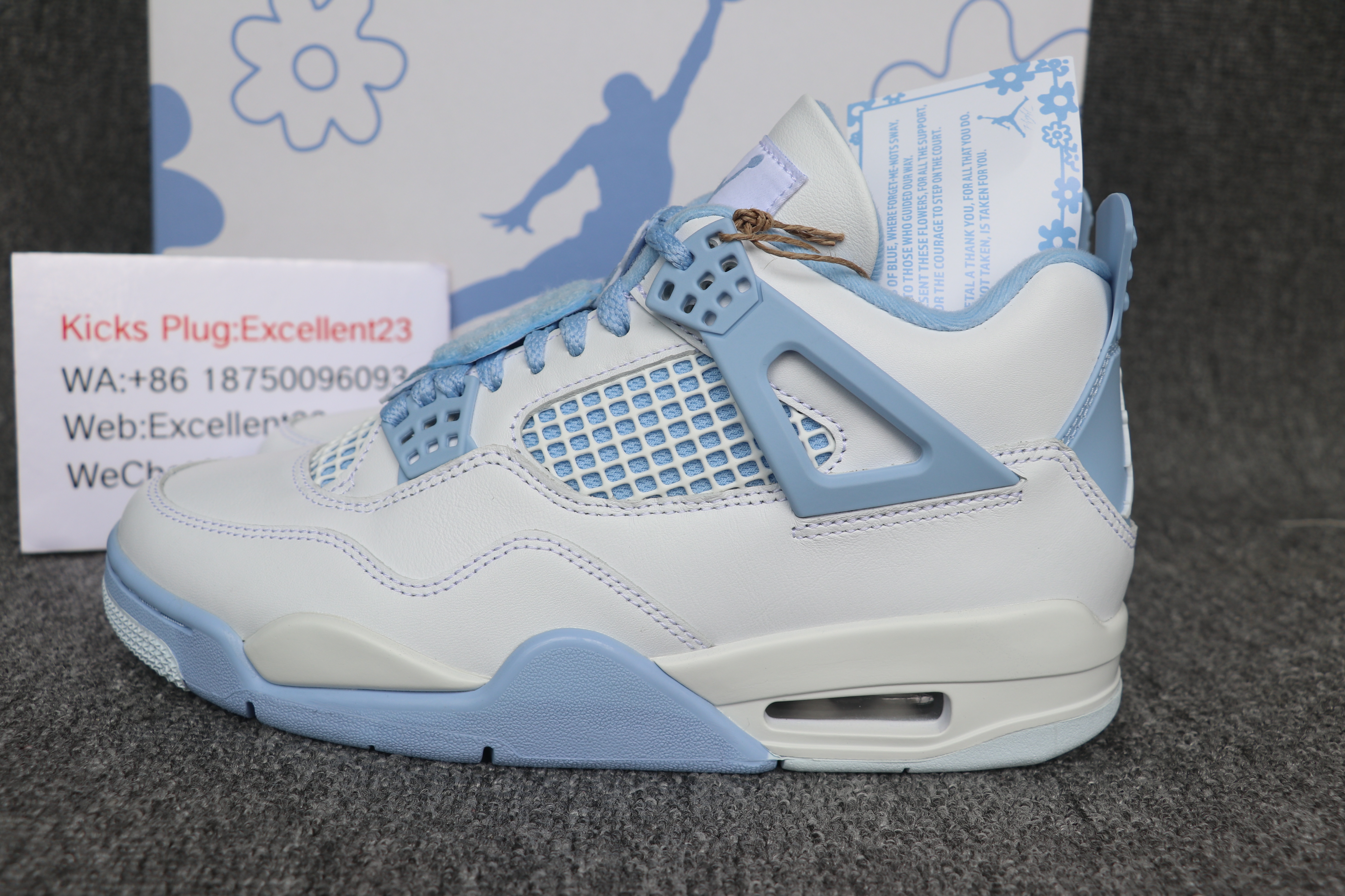 Nike Air Jordan 4 Forget Me Not