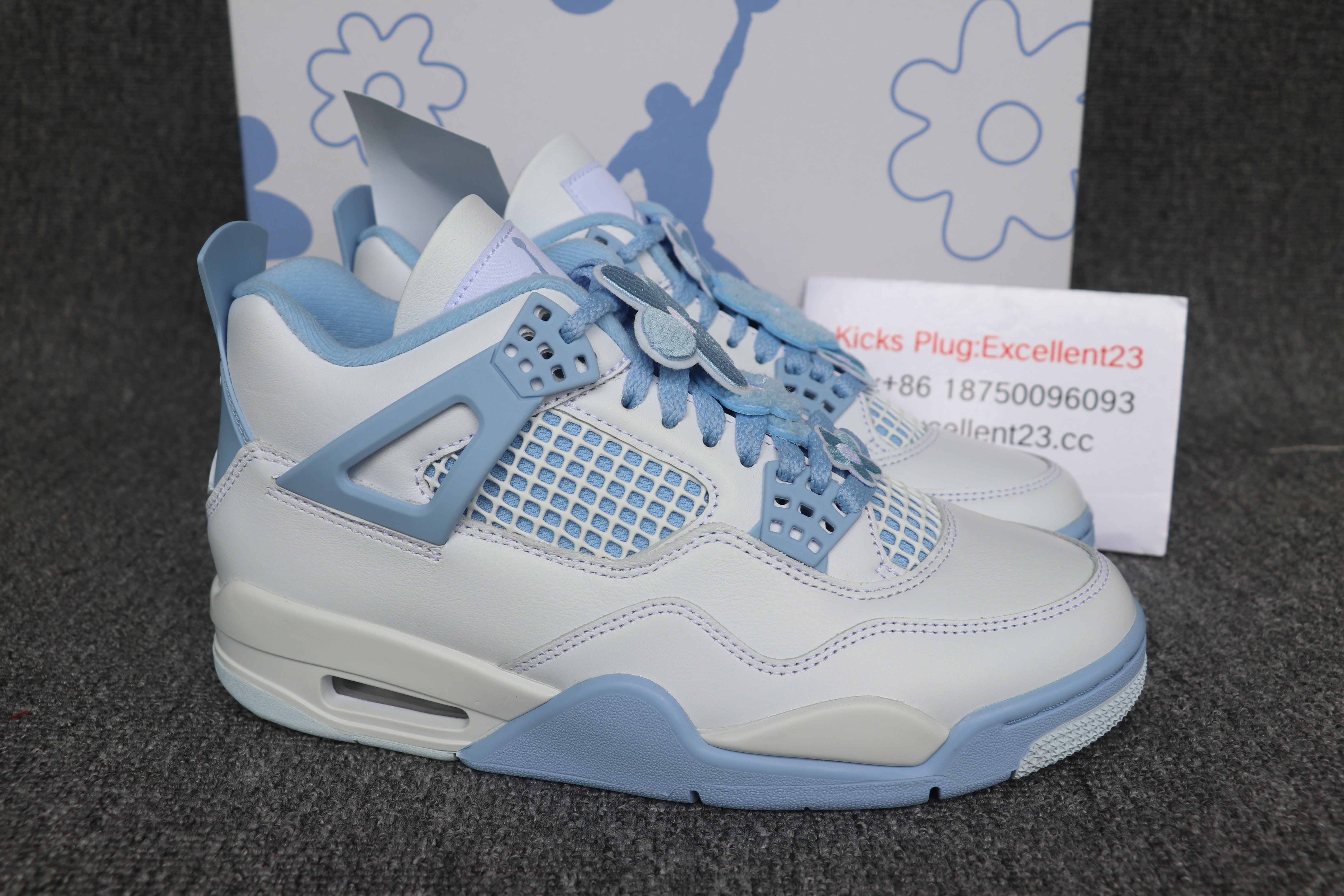 Nike Air Jordan 4 Forget Me Not