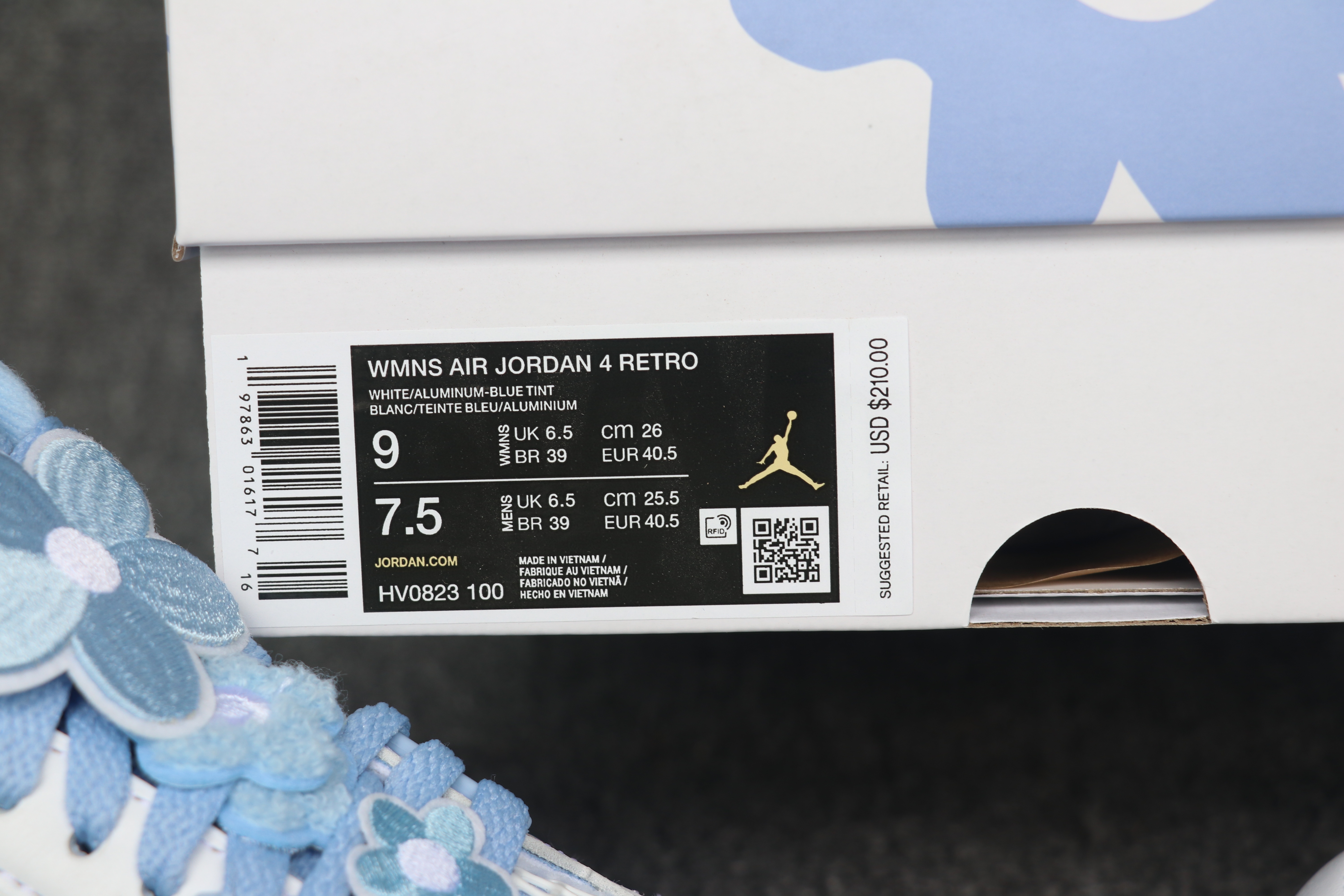 Nike Air Jordan 4 Forget Me Not