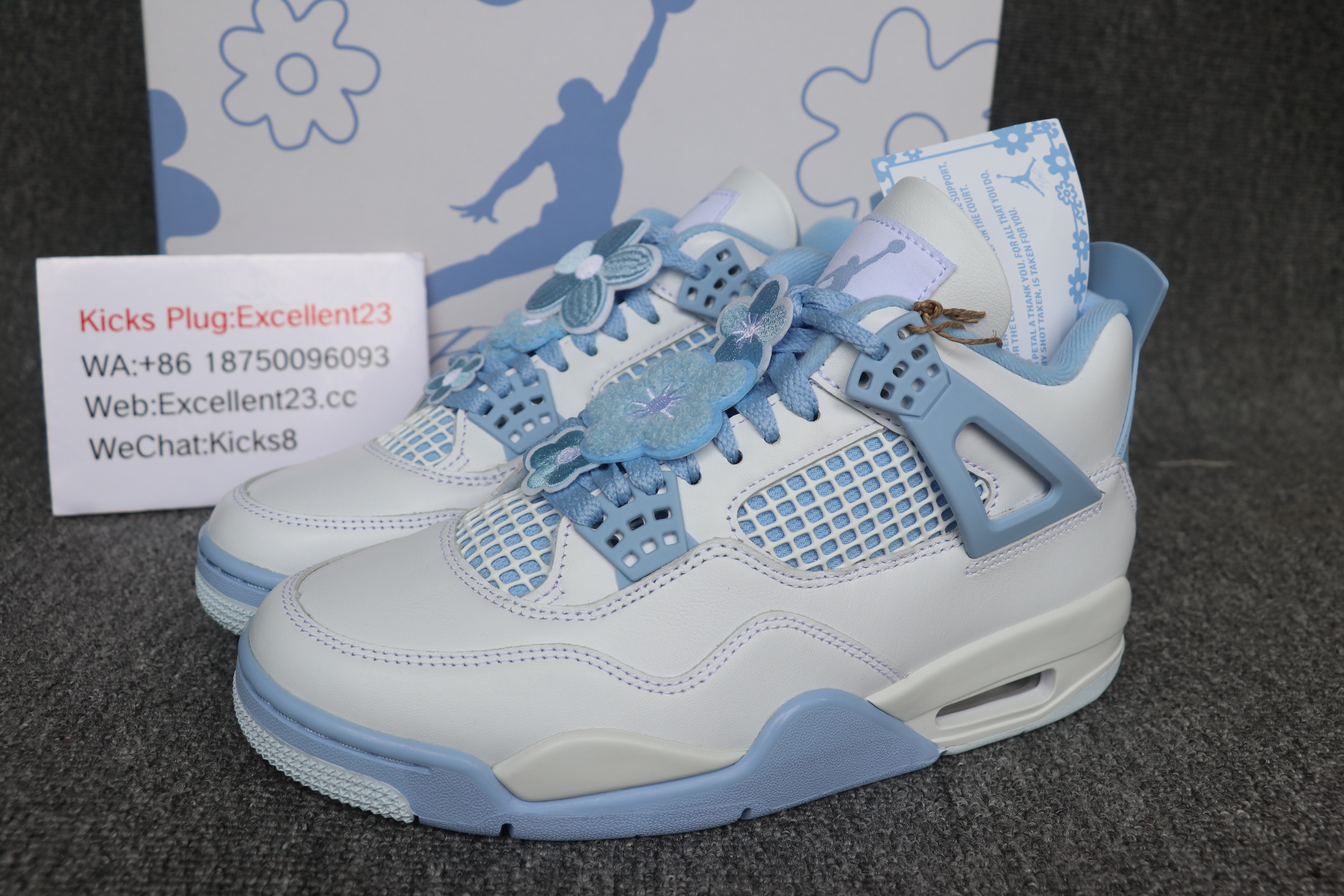 Nike Air Jordan 4 Forget Me Not