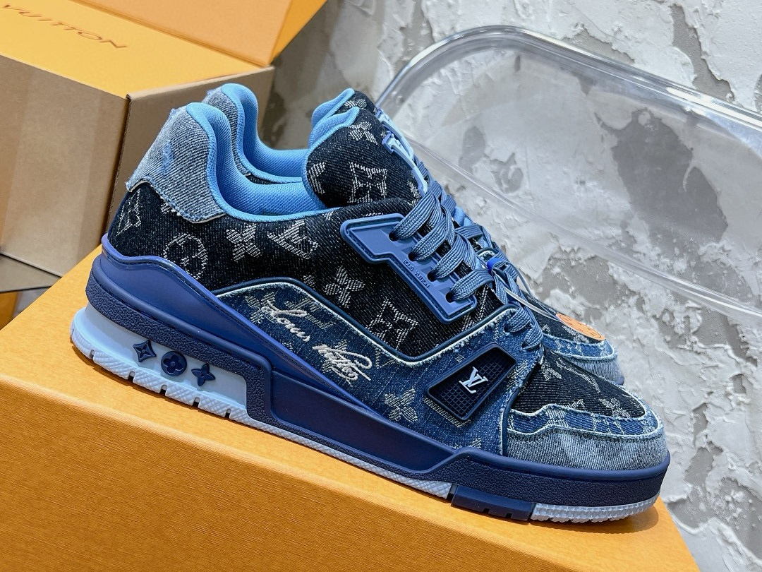 LV Trainer shoes