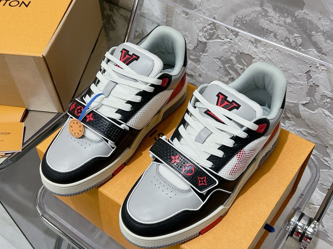 LV Trainer shoes