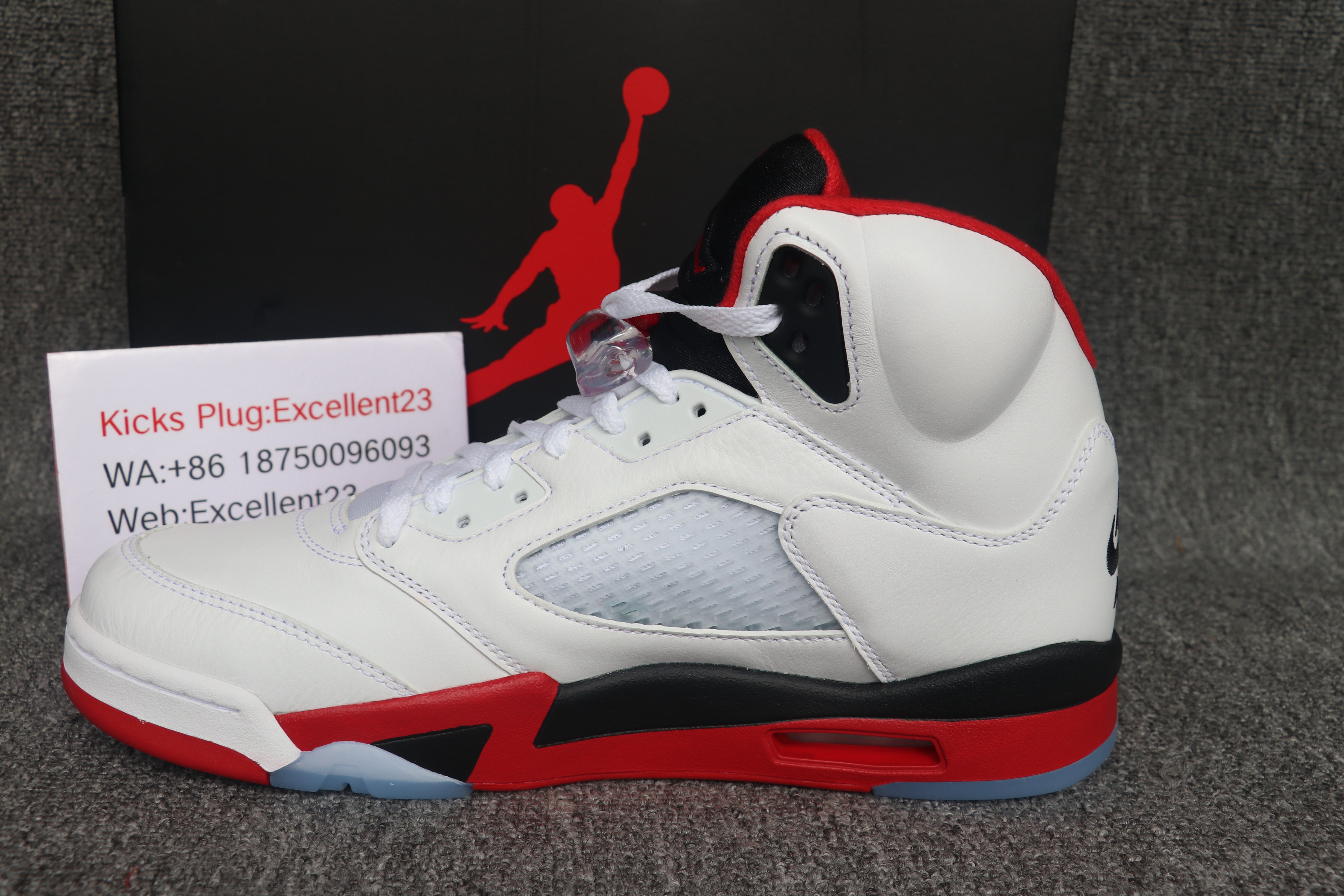 Nike Air Jordan 5 Fire Red