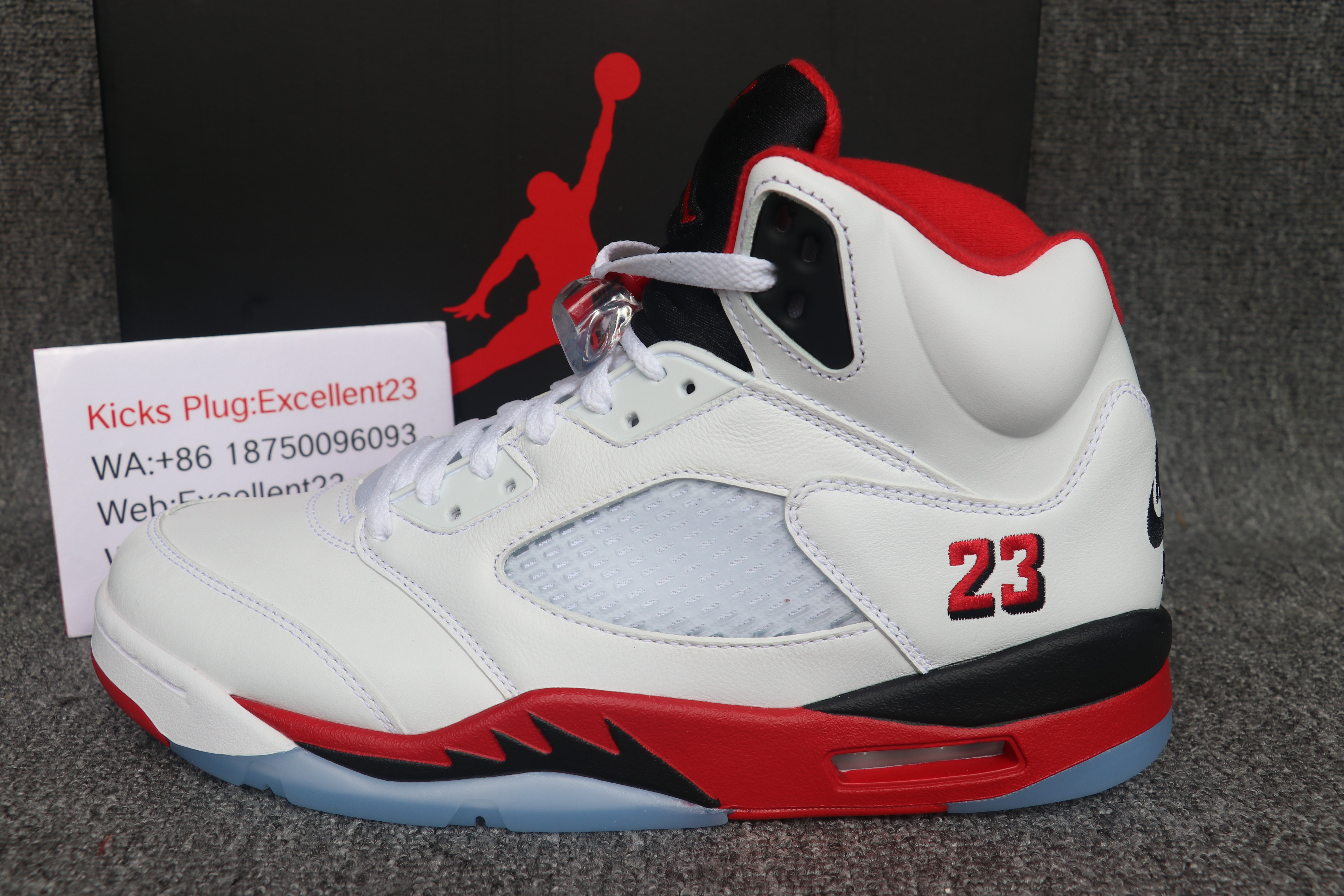 Nike Air Jordan 5 Fire Red