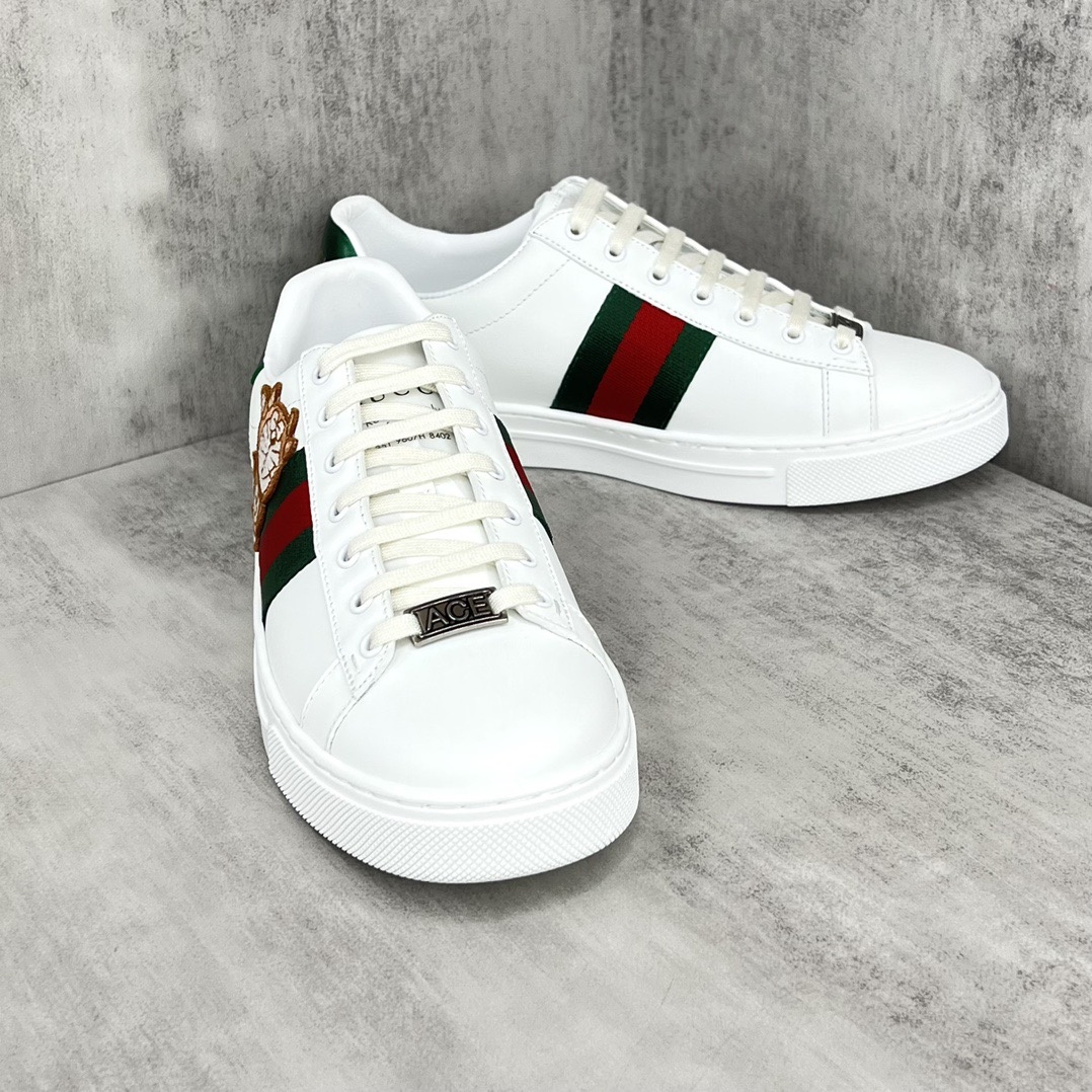 Gucci Ace Black Bear Casual Shoes