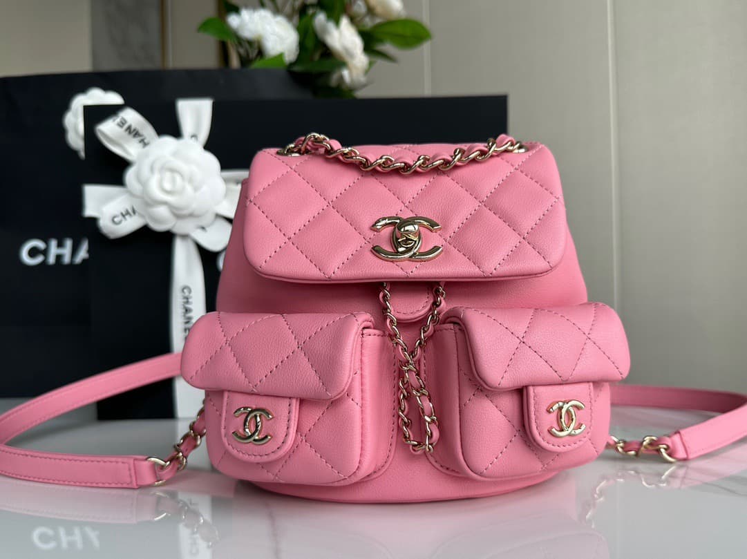 Chanel Backpack 23A Duma Mini(DM For Price）