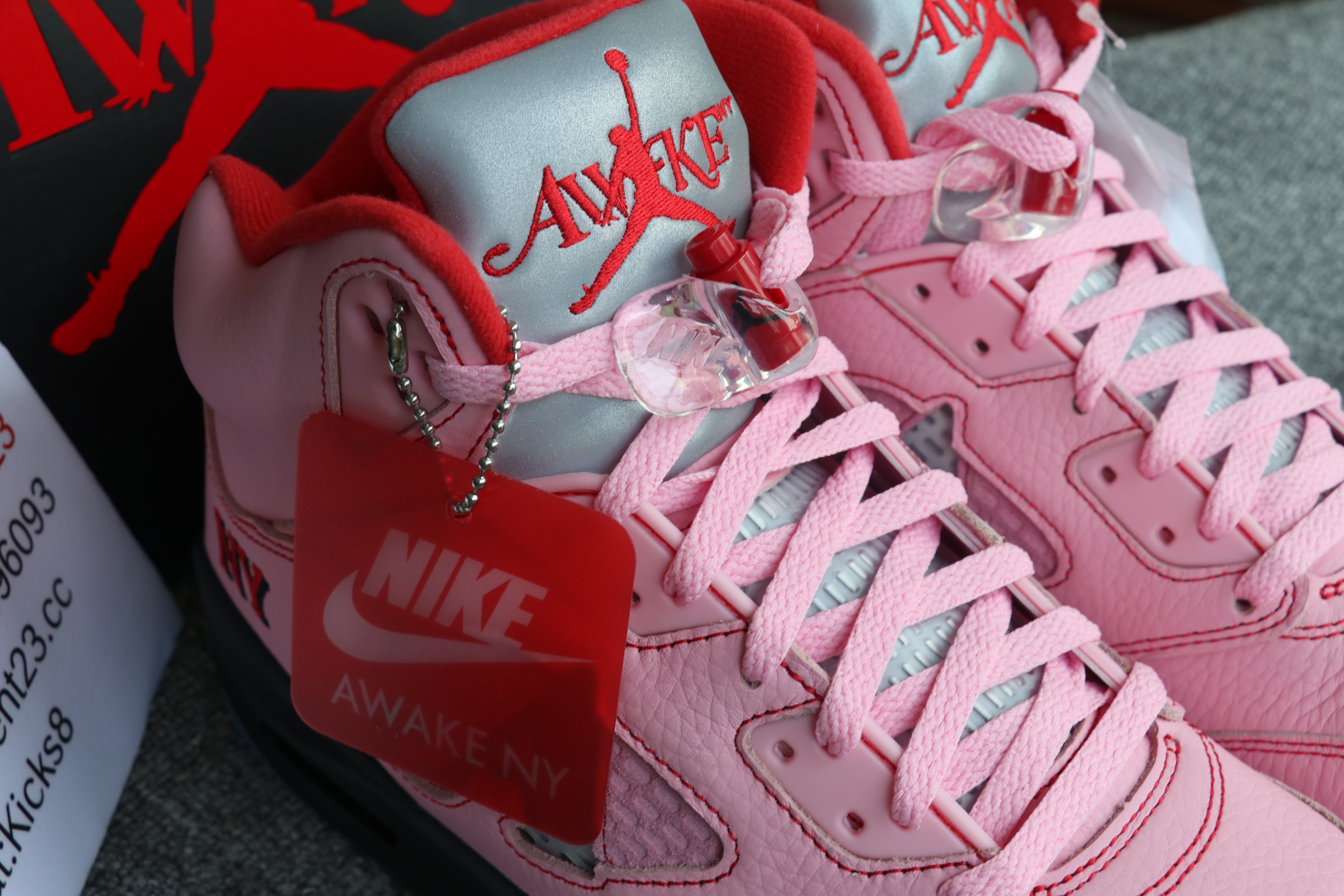 Awake NY x Air Jordan 5 Arctic Pink