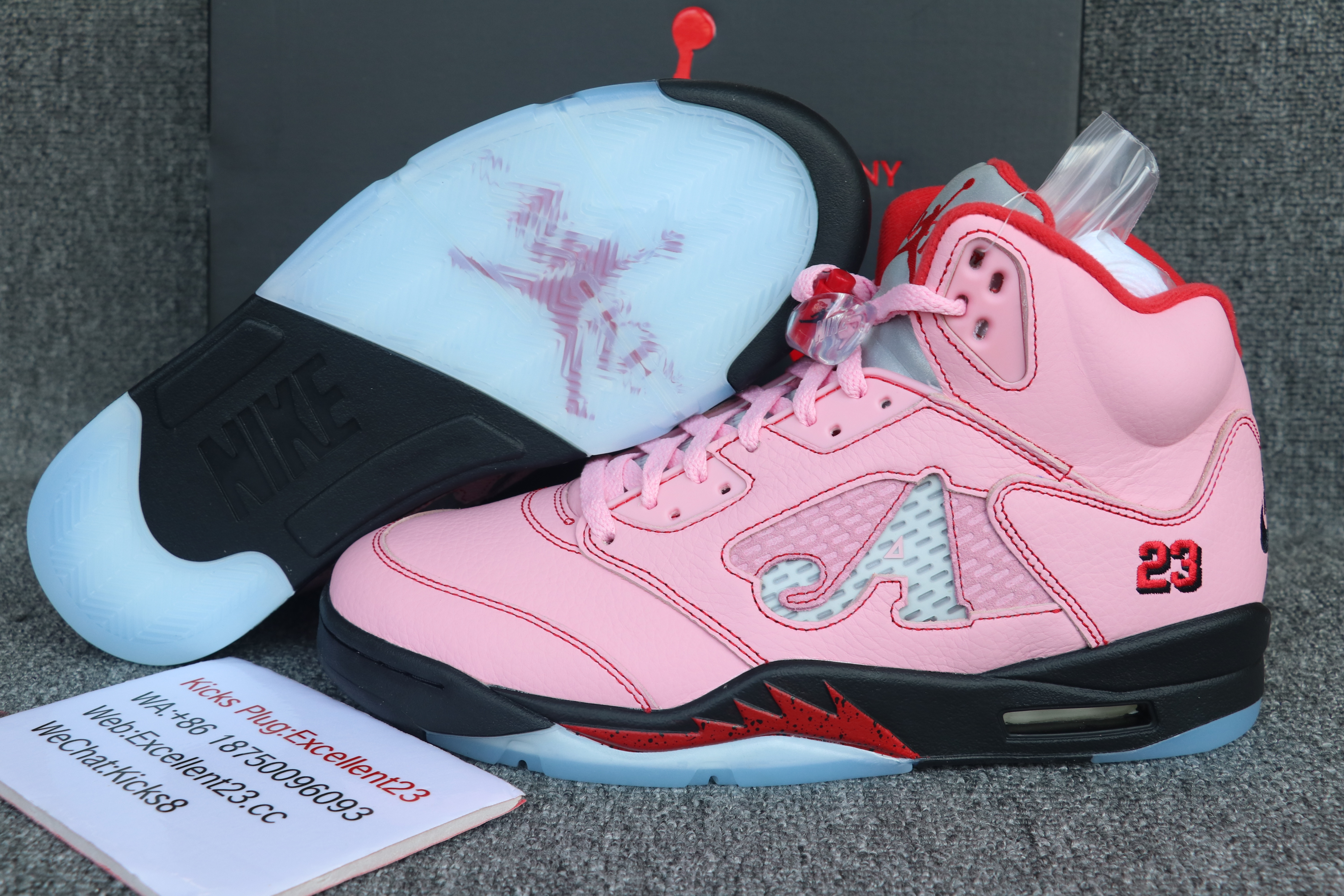 Awake NY x Air Jordan 5 Arctic Pink